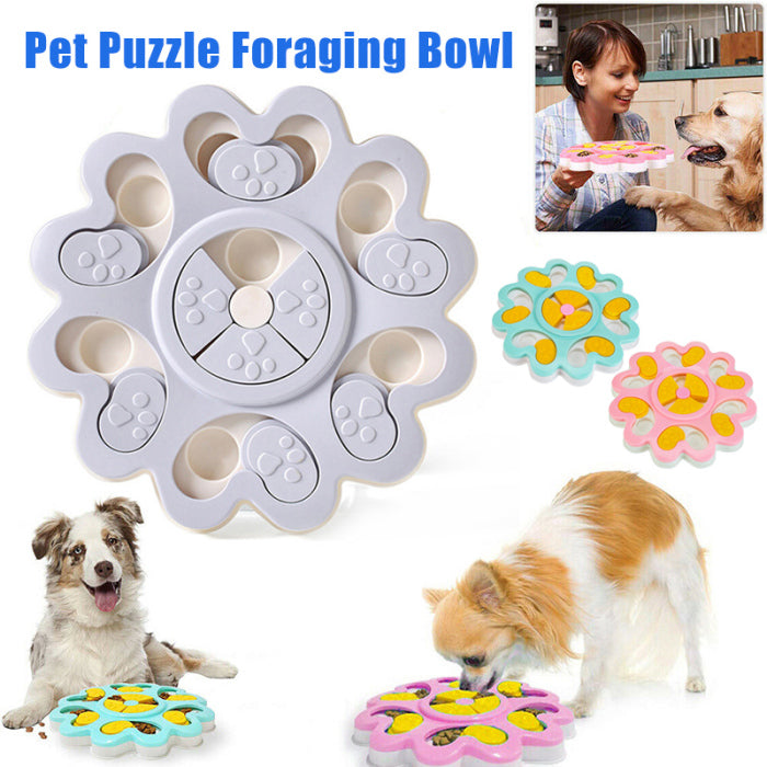 Dog Food Feeder Bowl  Toy