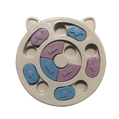 Dog Relief Feeding Plate and Interactive Toy